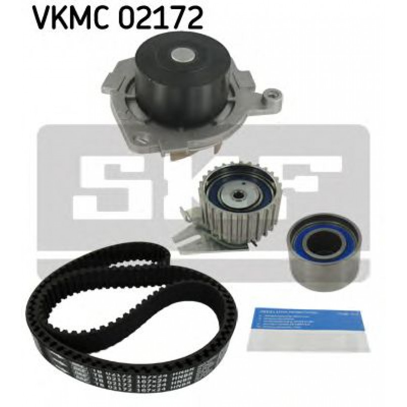 VKMC 02172 SKF - Насос охолоджуючої рідини + комплект зубчатого ремня